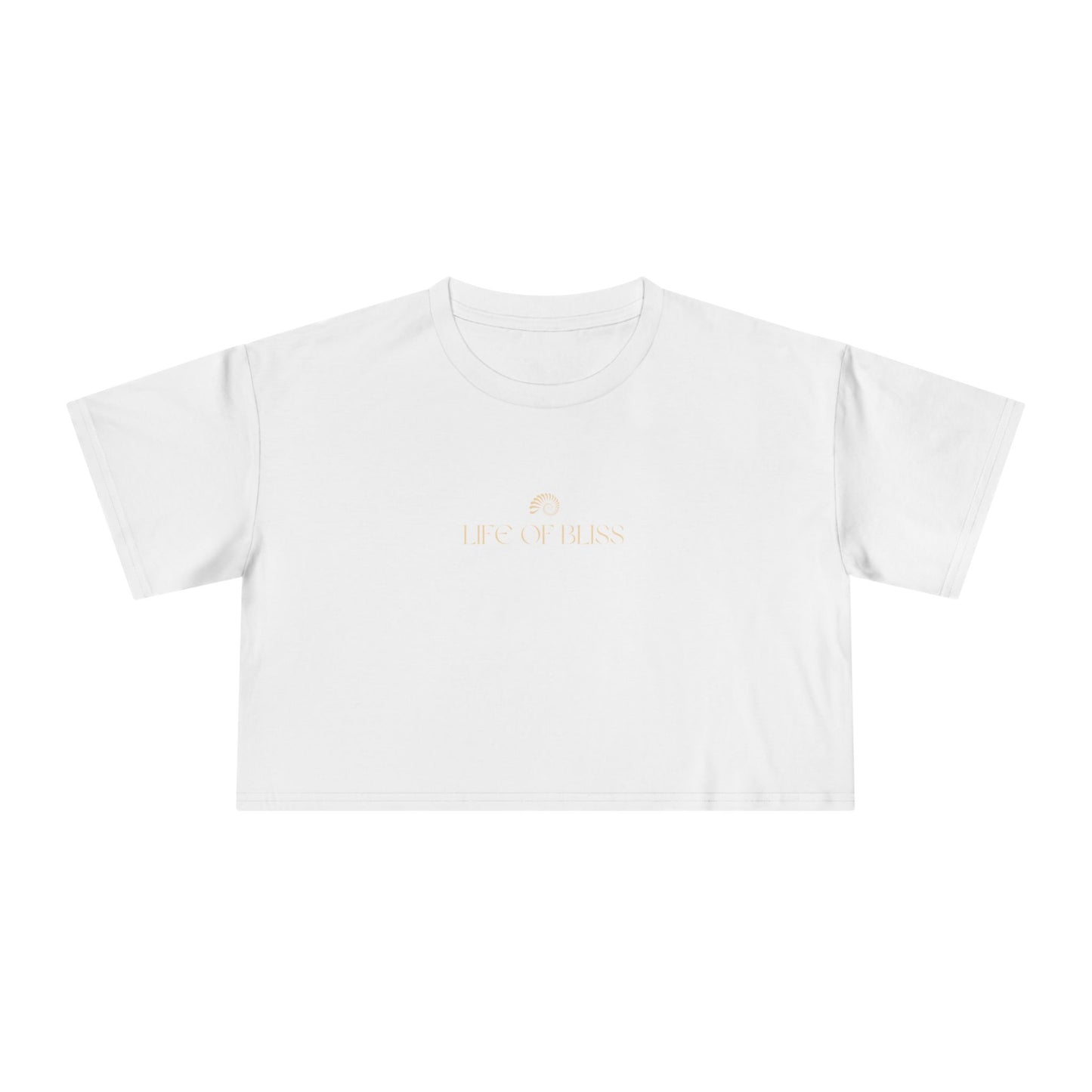 Life of Bliss Women's Crop Tee